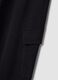 Pantaloni cargo blu in misto cotone e viscosa_1