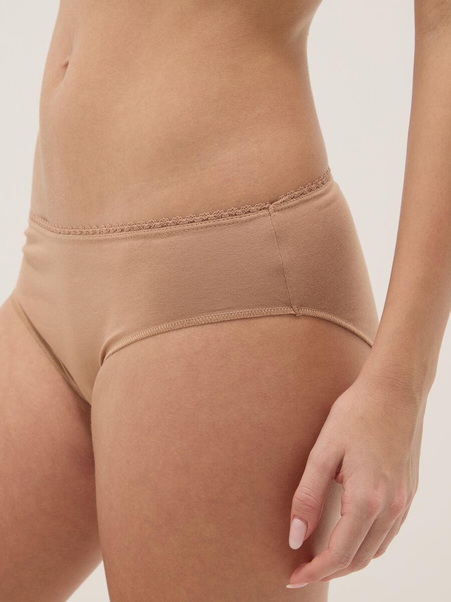 Tripack multi-colour stretch cotton regular fit briefs_3
