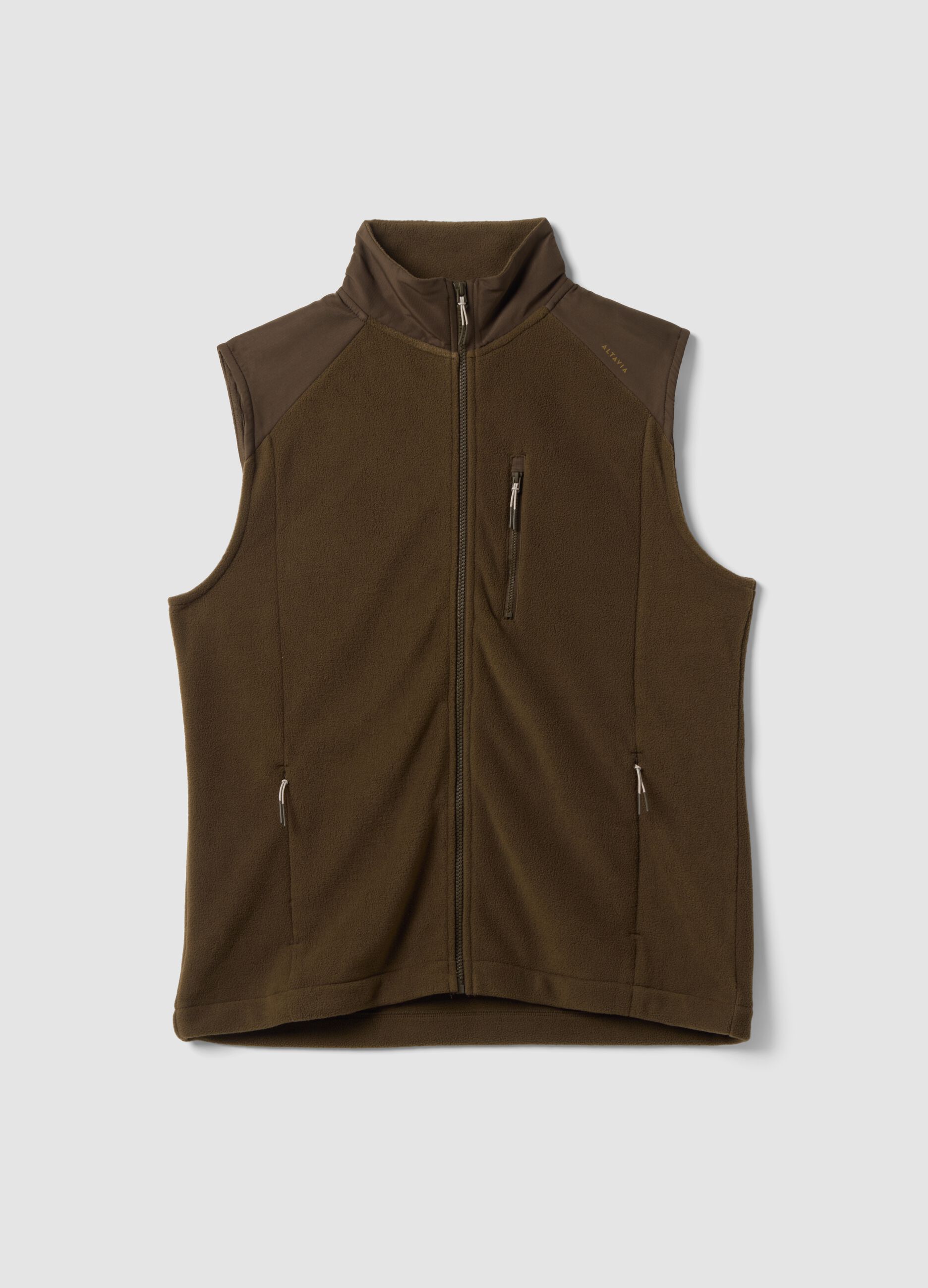 ALTAVIA Full-Zip Fleece Gilet WITH DEBORAH COMPAGNONI