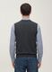 Grey viscose-blend waistcoat with deep V-neck, regular fit_3