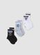 3-pack of multicolour mid-calf socks in stretch organic cotton with Stitch print_0