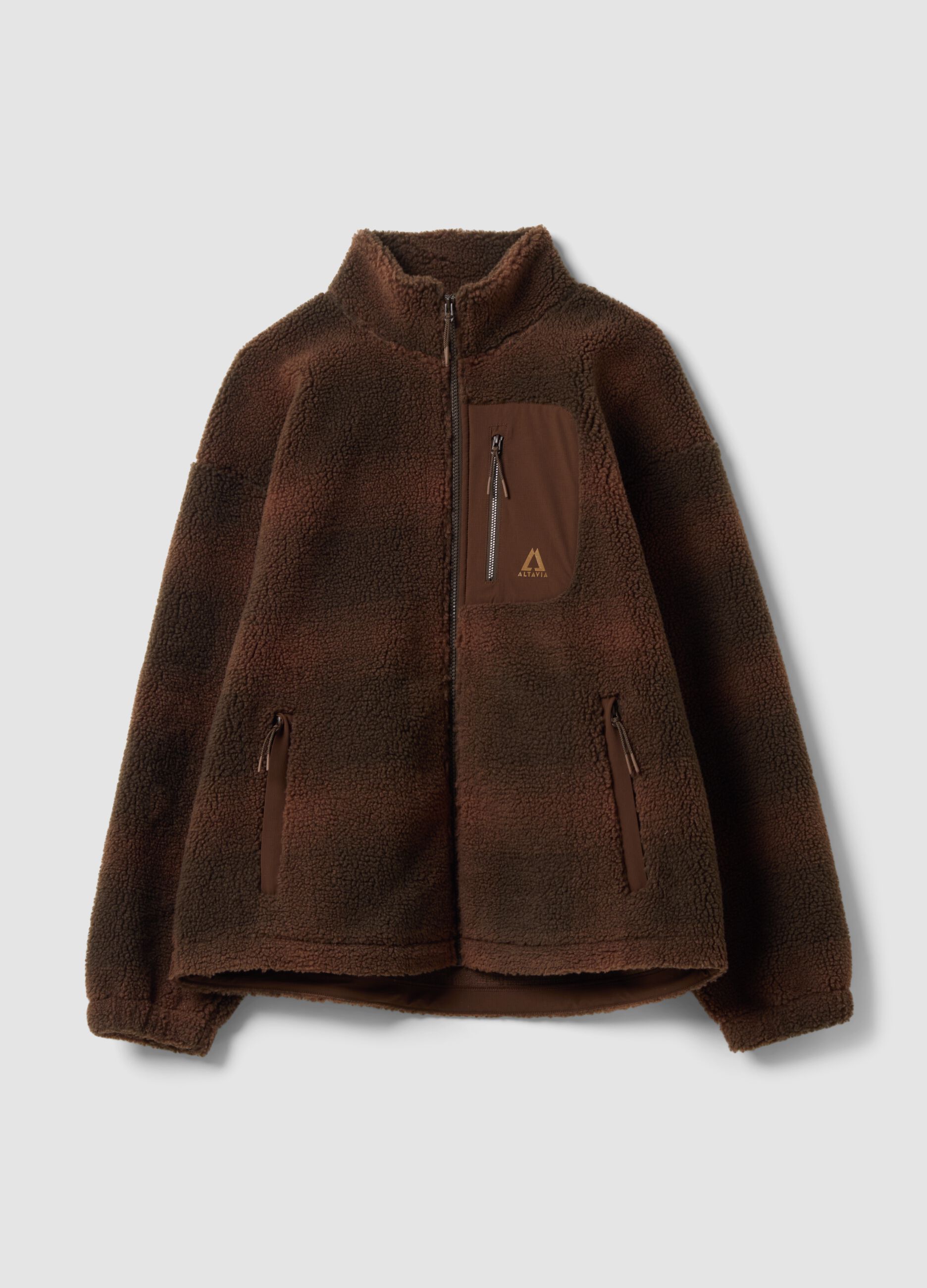 Giacca Sherpa Full Zip ALTAVIA WITH DEBORAH COMPAGNONI