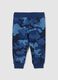 Camo joggers with logo embroidery_1