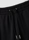 Girls&rsquo; black culotte trousers in pure organic cotton_5