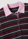 Maglia multicolor in pura lana con colletto polo fitted_5