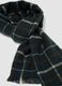 Multicolour checked scarf_1
