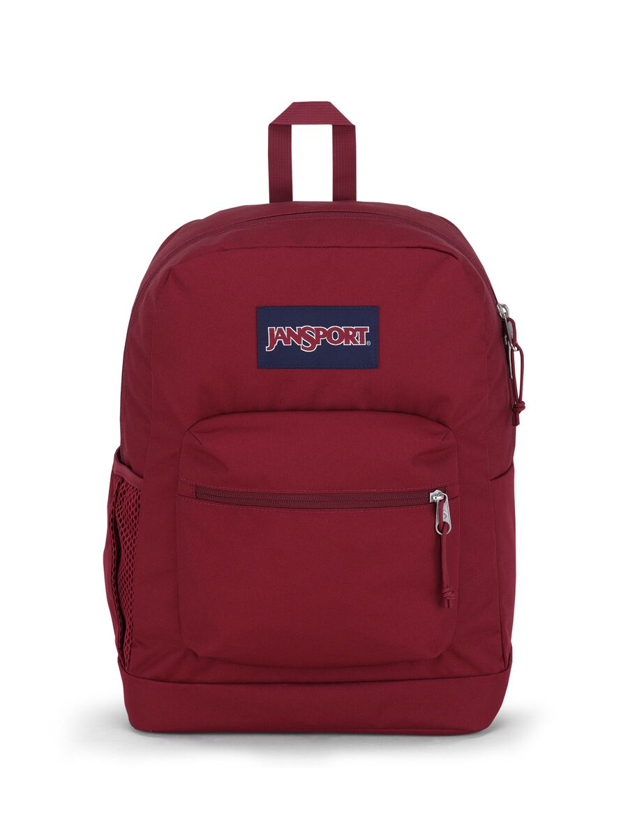Burgundy Cross Town Plus Backpack Unisex_0