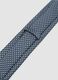Blue tie with micro-pattern, 7.5 cm blade_1