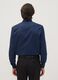 Blue regular-fit easy-iron shirt with button-down collar_3