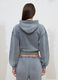 هودي Sunfaded بسحّاب كامل باللون الرمادي Vintage Grey_2
