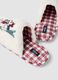 Pantofole rosa a quadri a tema Mickey & Friends_2