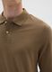 Brown pure cotton polo shirt regular fit_3