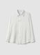 White regular-fit shirt with classic collar_0