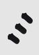 Three-pack of blue stretch sports socks_0