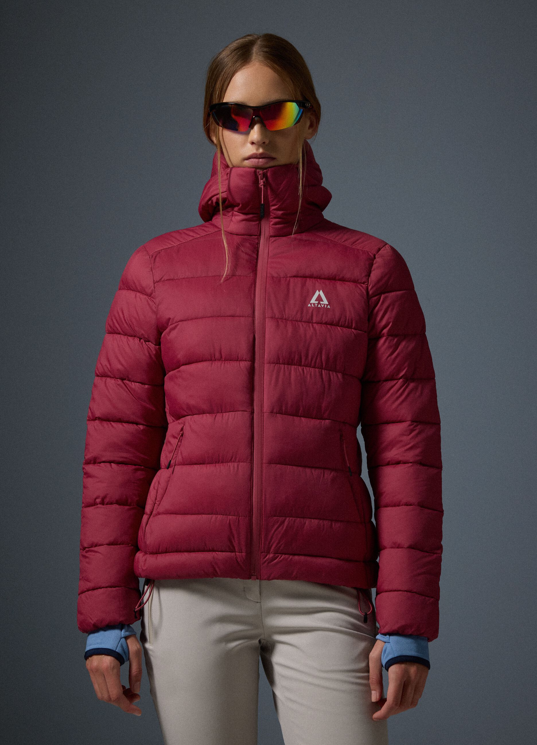 ALTAVIA Windproof Padded Jacket WITH DEBORAH COMPAGNONI