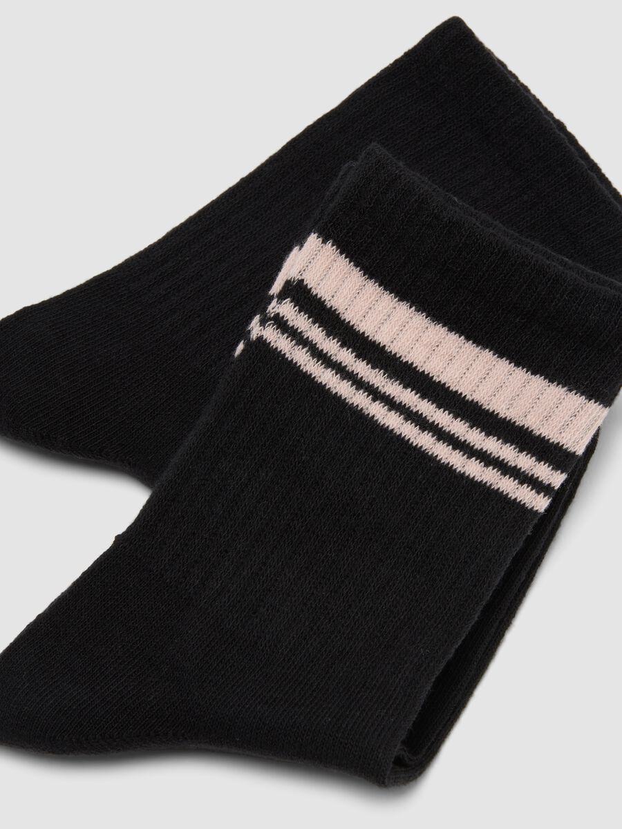 Three-pack of multicolour socks in stretch organic cotton_2