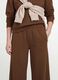 Brown cotton-blend straight-fit joggers_4