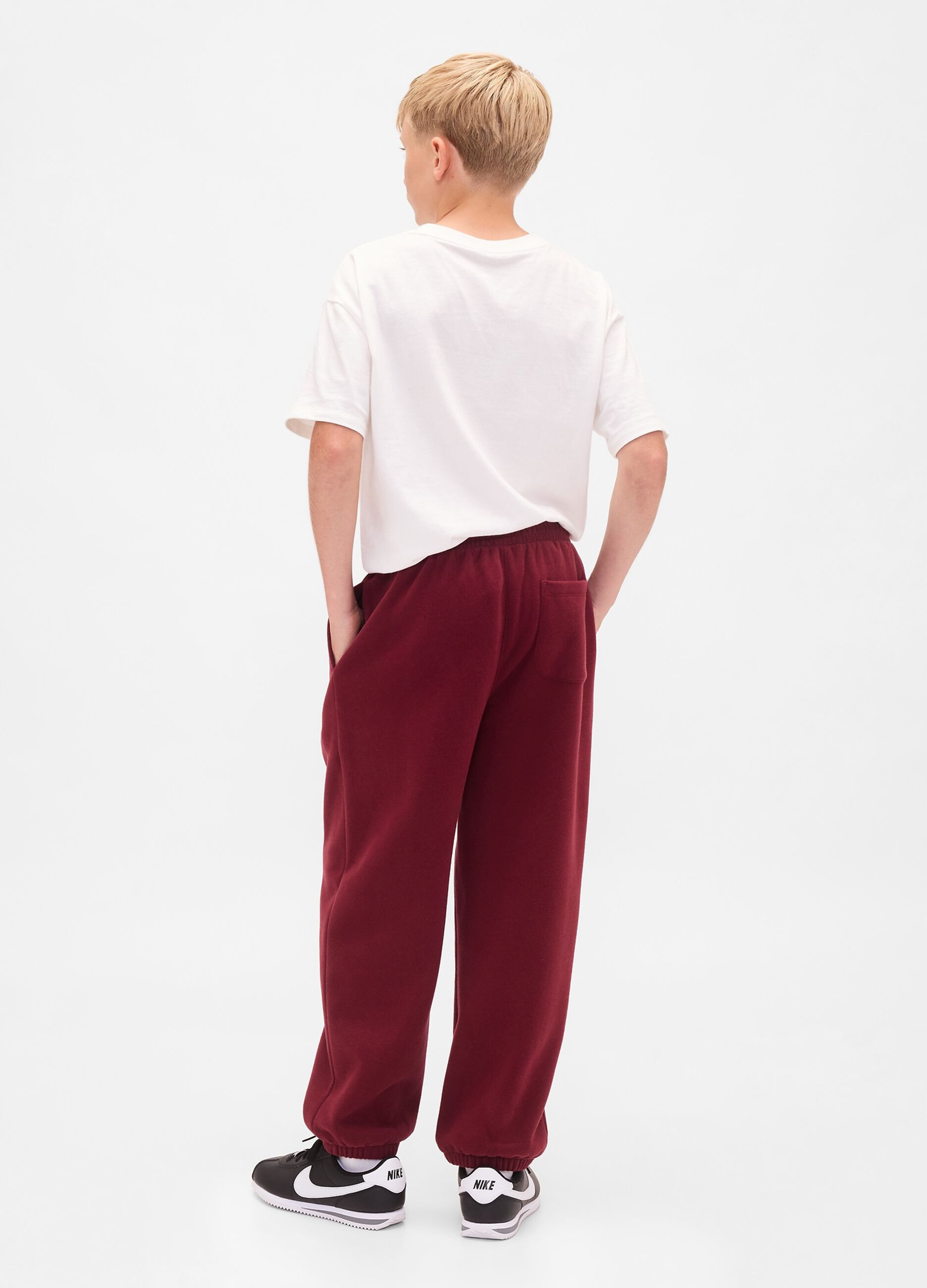 Boys' Red Jogger Pants