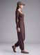 Purple soft-touch jogging bottoms ALTAVIA STUDIO_1