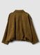 جاكيت أخضر من قماش مطاطي بسحّاب، قصة عادية_6