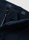 Pantaloni chino azzurri in cotone e modal elasticizzato_1