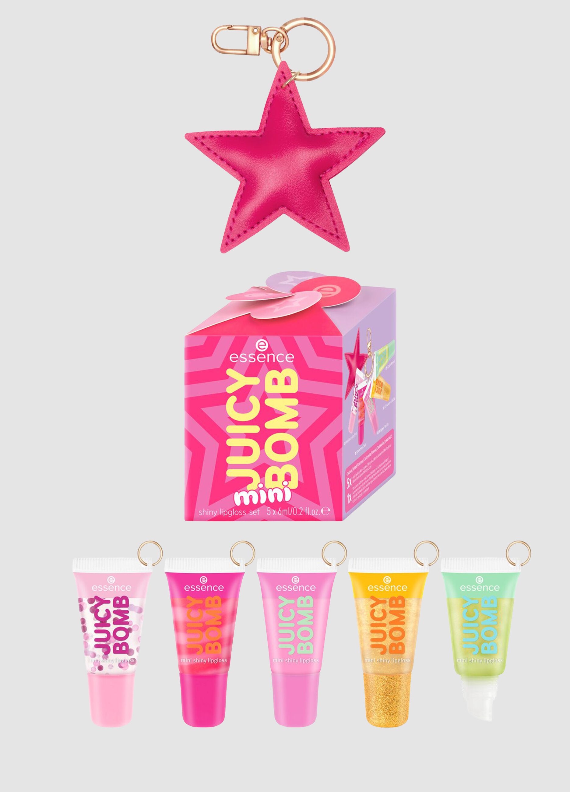 Essence Juicy Bomb Mini Lip Gloss Set 01
