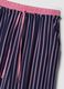 Blue striped pure viscose pyjama trousers_1
