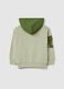 Children's green pure cotton sweatshirt regular fit_1