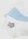 Multipack of short, colourful cotton blend socks for girls_2