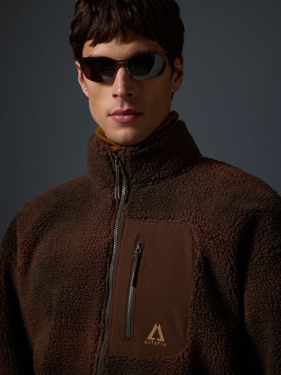 Giacca Sherpa Full Zip ALTAVIA WITH DEBORAH COMPAGNONI_2