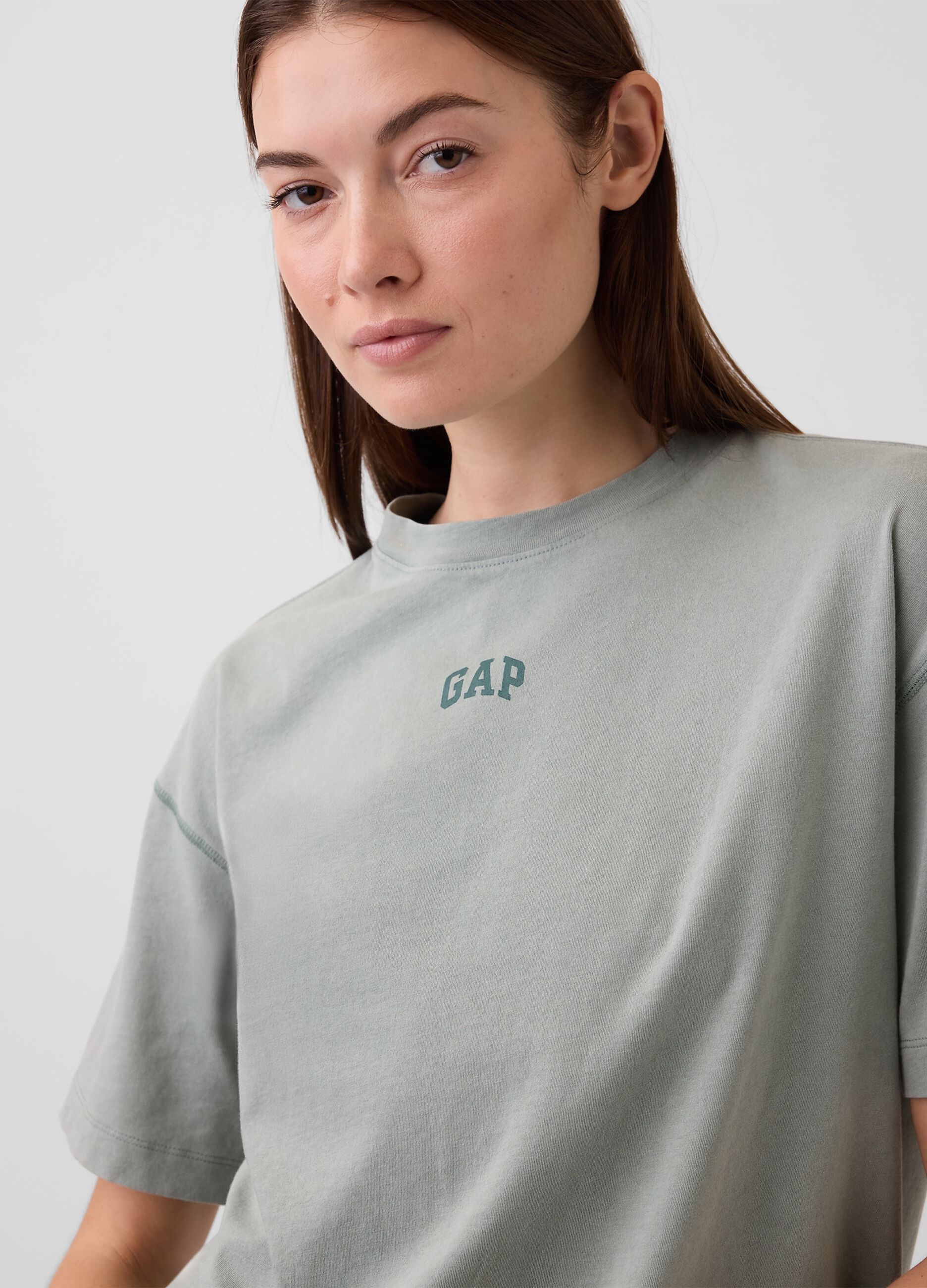 Pure cotton short-sleeve T-shirt