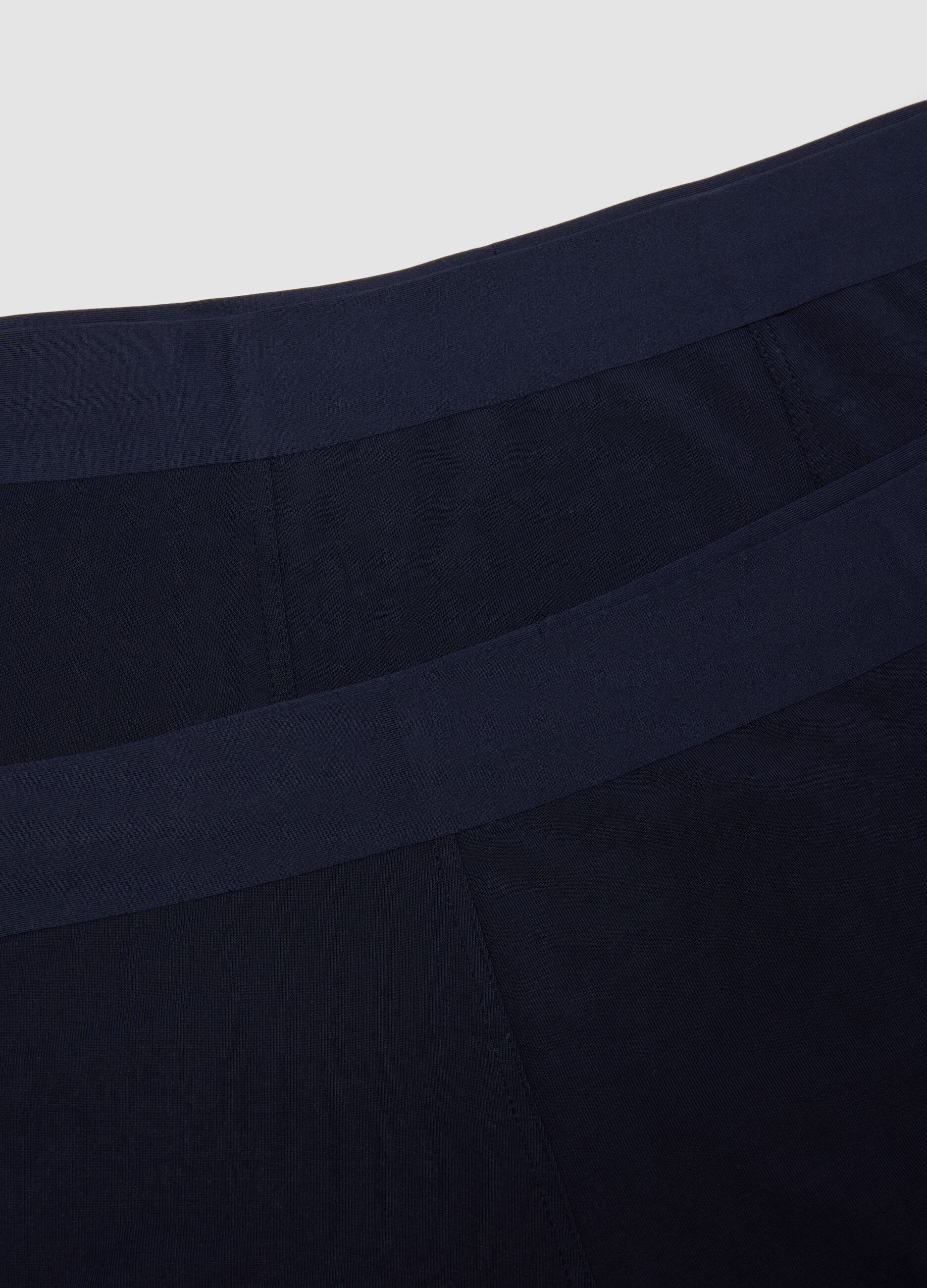 2-pack of blue stretch modal boxer shorts