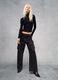 جينز كارغو أسود عتيق_0