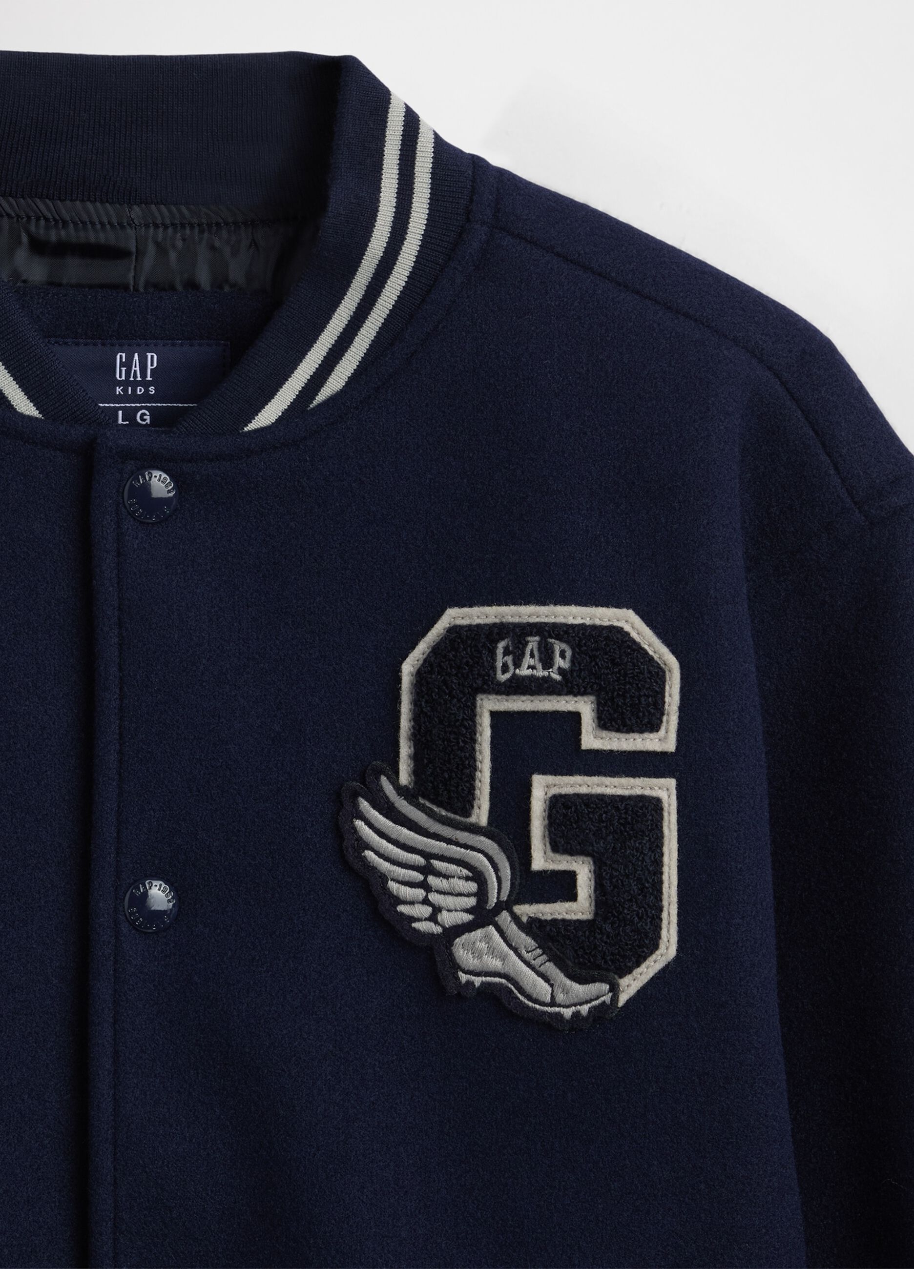 Blue bomber jacket for kids
