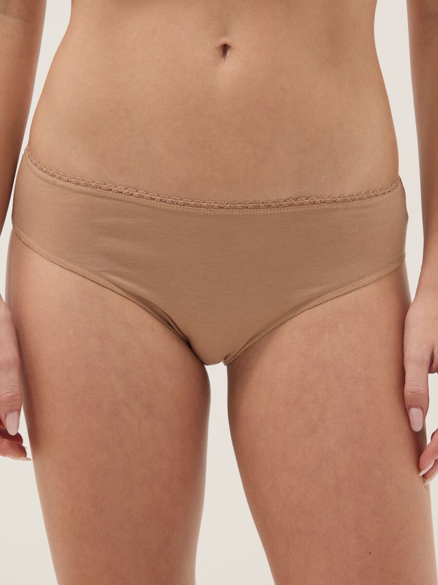 Tripack multi-colour stretch cotton regular fit briefs_1