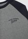 Grey pure organic cotton crew-neck pyjamas_1