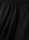 Black baggy-fit pure cotton jogger trousers_5