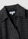 Grey houndstooth wool-blend coat_1