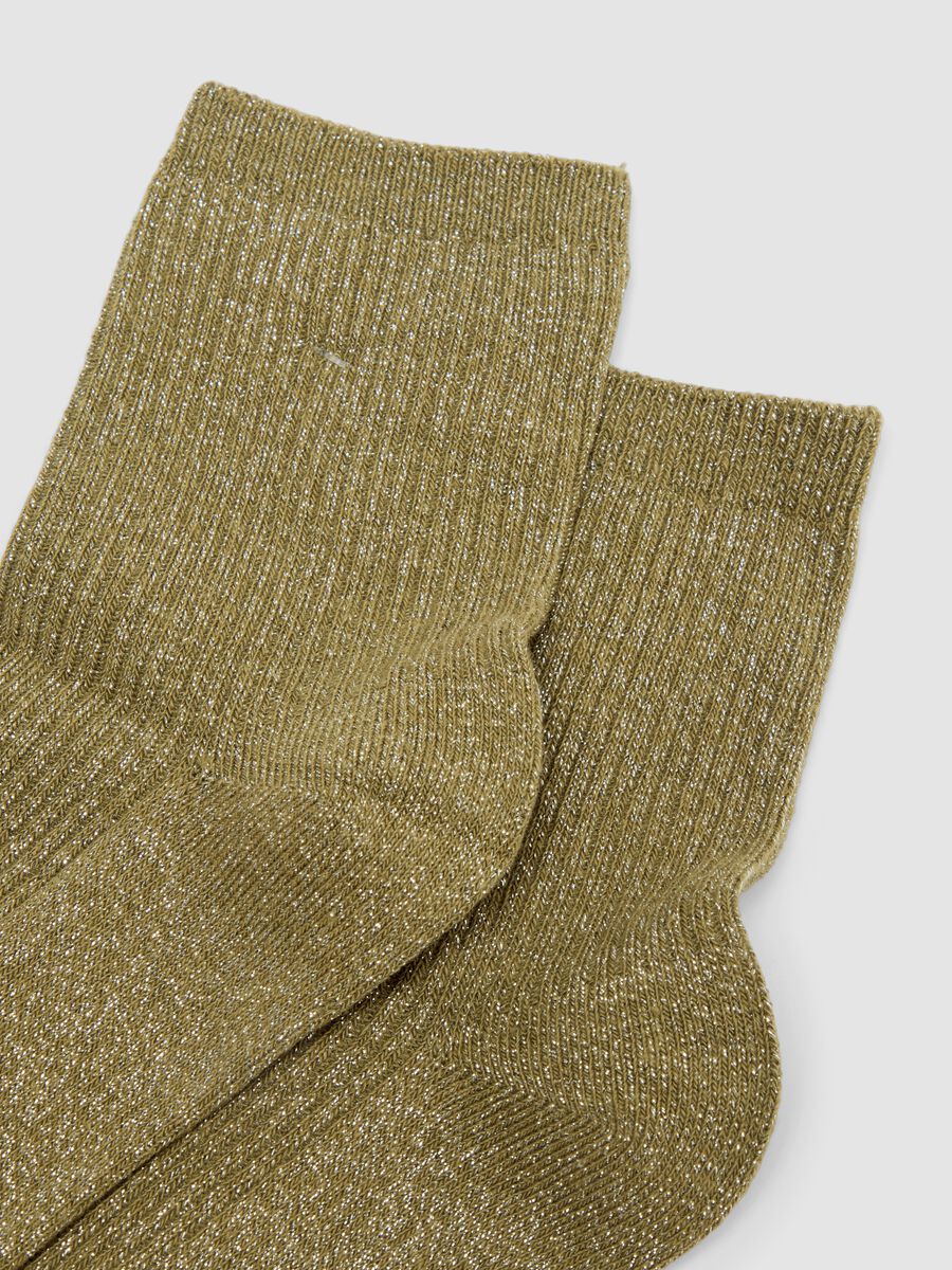 2-pack multicolour socks in organic cotton blend_2