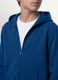 Blue boys&rsquo; organic cotton hoodie, regular fit_2