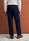 Jeans chino blu in puro cotone baggy fit_2