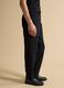 Pantaloni formali neri in viscosa elasticizzata slim fit_2