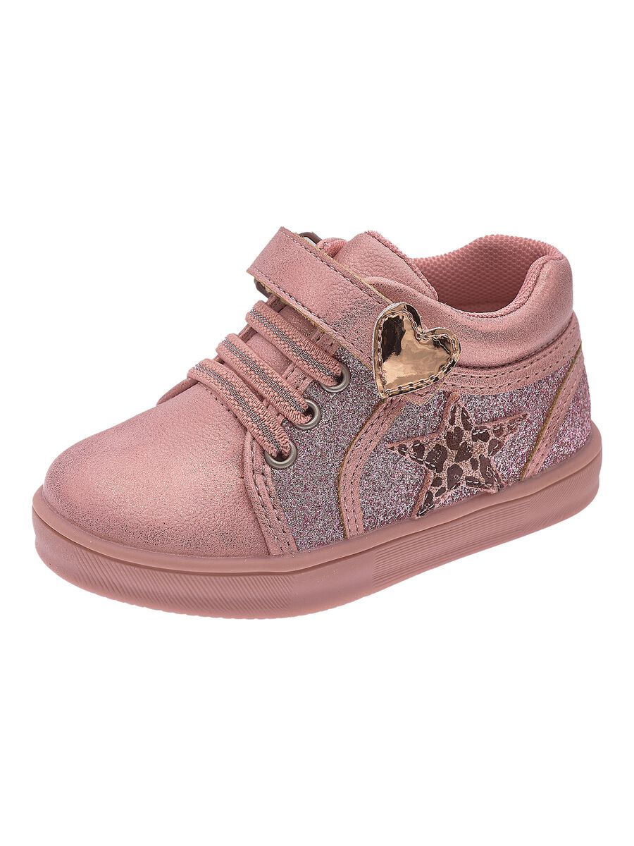 Pink Sneakers with Sparkling Details_0