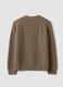 Brown pure cashmere oversized jumper_6