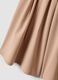 Beige formal wide-leg trousers in stretch viscose with pleats_3
