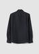 Grey pure cotton twill shirt, regular fit_6