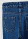 Girls&rsquo; blue flare jeggings in stretch cotton_3