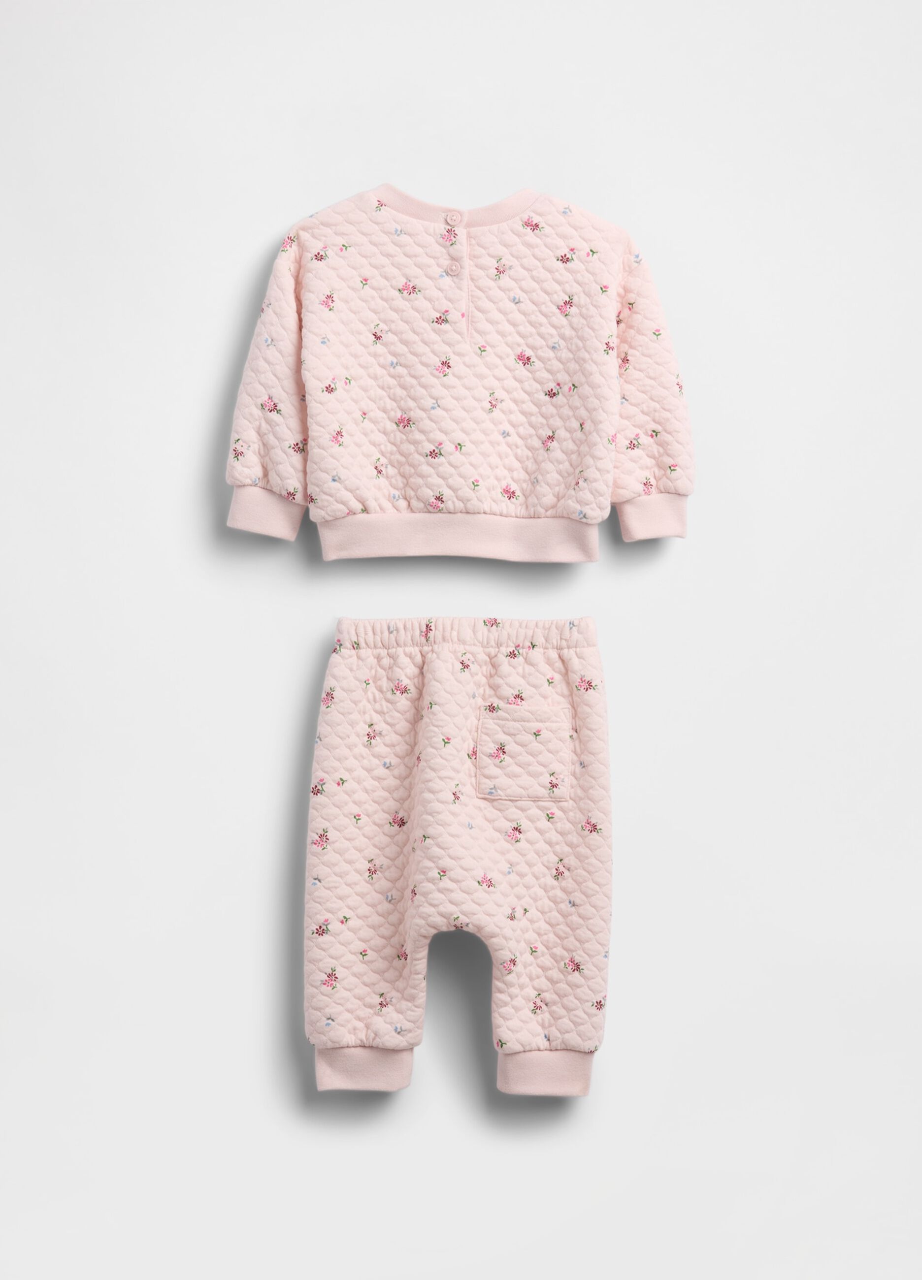 Quilted Pink Set for Newborns