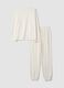 Pigiama bianco in jersey di viscosa elasticizzata regular fit_6