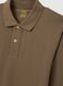 Brown pure cotton polo shirt regular fit_5